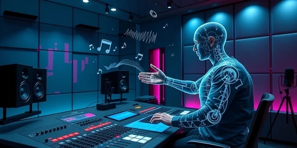 Colaboración humano-IA en audio: Crear, editar y distribuir contenido de audio