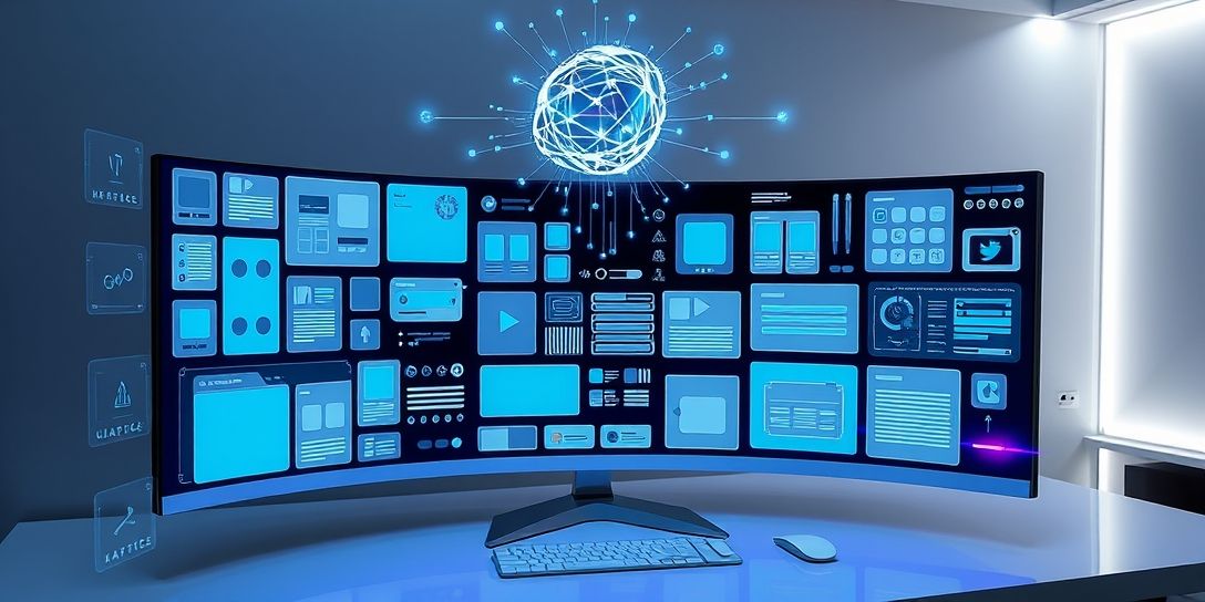 الذكاء الاصطناعي لتصميم الويب: توليد التخطيطات وعناصر واجهة المستخدم image