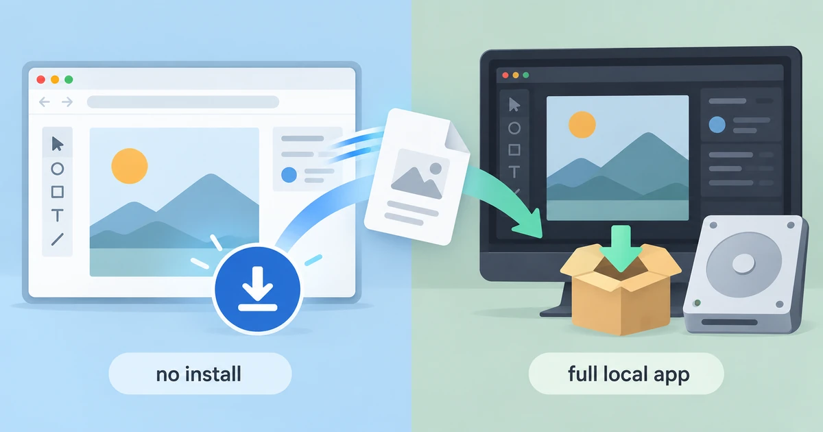 Browser-Based Creative Editors vs Desktop Software