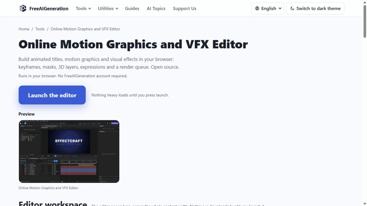 How to Create Motion Graphics Online with Keyframes