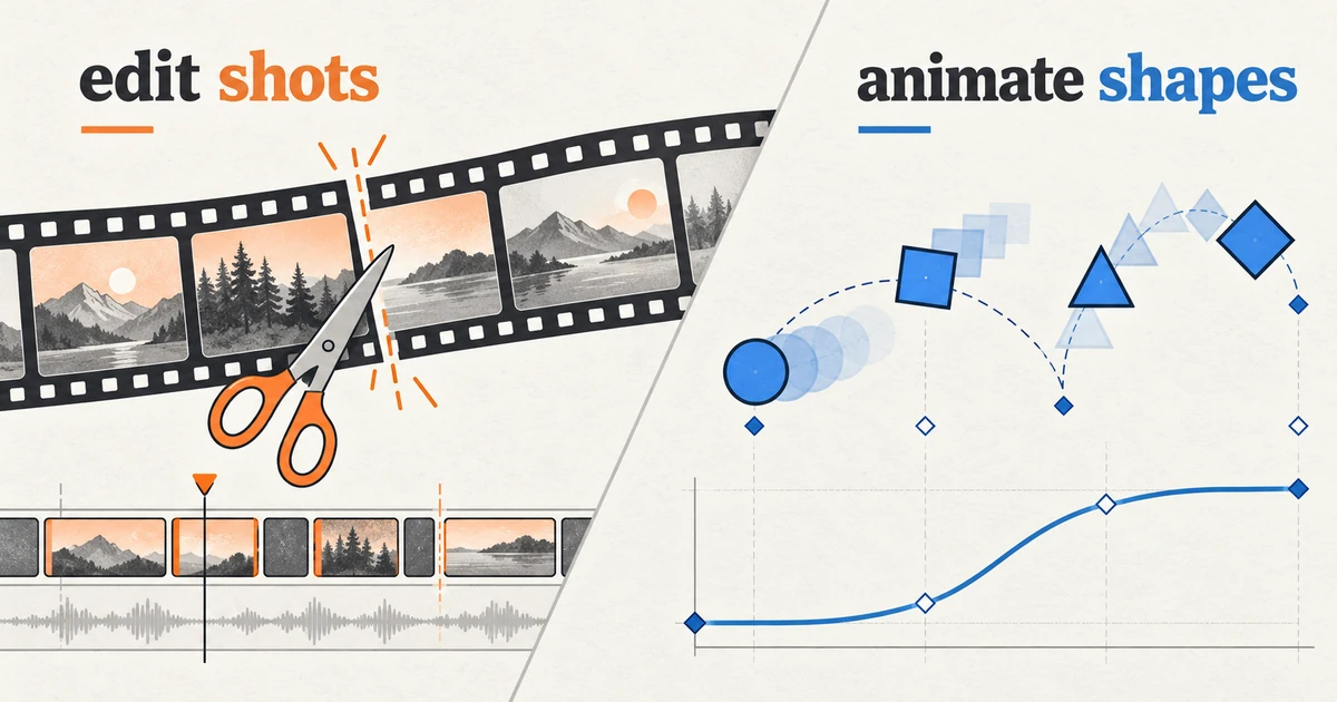 Motion Graphics vs Animation: What's the Difference?